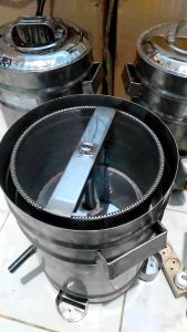Spinner Peniris Minyak Kap 3 Kg Daya 60watt - Mesin Tiris Pengering Minyak Makanan