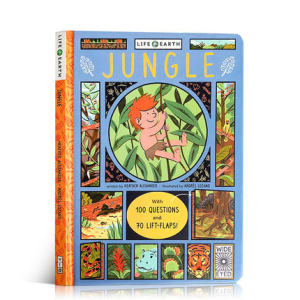 Life on Earth: Jungle: With 100 Questions and 70 Lift-flaps! Board book by Heather Alexander Original English books