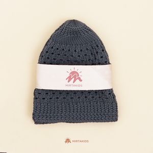 Mirtakids Peci Rajut Nanas Warna Anak (4 Bulan - 5 Tahun) | Katun Rajut