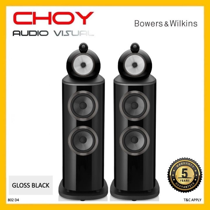 Bowers & Wilkins 802 D4 Floorstanding Speaker Pair | Lazada