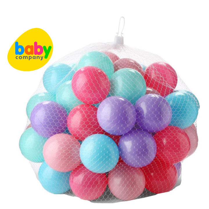 Baby Company 60Pack Plastic Play Ball Set Lazada PH
