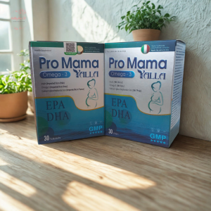 Pro Mama Yalla Omega-3 – Dưỡng Chất Vàng Cho Mẹ Bầu & Thai Nhi Khỏe Mạnh
