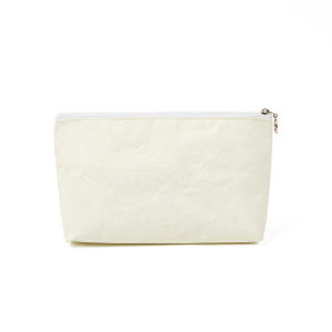 Dupont Paper Makeup Bag Waterproof Makeup Pouch with Zipper Travel Cosmetic Bag Organizer for Women