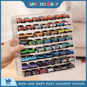 JiaShuo Baby Toy Mô hình xe hộp hiển thị 1 64 bãi đậu xe Acrylic mô hình cảnh Đồ chơi thiết lập quà tặng cho trẻ em Bộ sưu tập (không có xe ô tô)