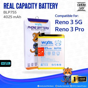 WIXEL Baterai BLP775 Realme X3 / X3 Superzoom / X50 Batre Batrai Battery Real Capacity Double Power Ori Dual HP Handphone Original Super Zoom BLP 775