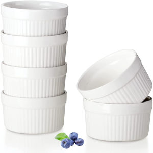 DAFIFY Porcelain Star Soy Sauce Dish Dipping Bowls 8cm