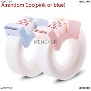 [COD] MENGYUR Adhesive Tape With Cutting Tool Writable Invisible Correction Tape Stationery