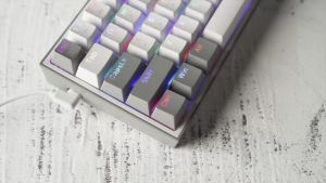 Redragon K617 Fizz 60% Wired RGB Gaming Keyboard 61 Keys Hot-Swap Compact Mechanical Keyboard Red Switch2026