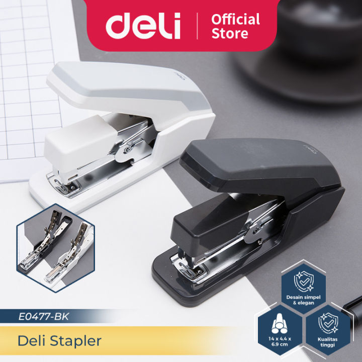 Deli Effortless Stapler Staples Hekter Isi Ukuran 24/6 26/6