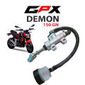 โปรโมชั่น ปั๊มกระทุ้งเบรคหลัง GPX CR5 / GR200R /Demon125 /Demon150gn /Demon150gr /Demon x ปั๊มเบรคหลัง ปั๊มดีสเบรคหลัง ปั๊มกระทุ้ง +กระปุกน้ำมันเบรค. 