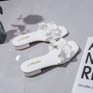 LZ06 New Korean 1inch Heels Sandals Slippers