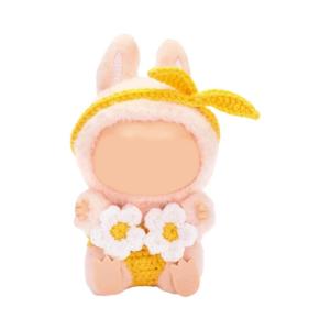 Crochet Doll Clothes Supplies Includes Step-by-Step Instruction Yarns Crochet Hook for Beginner Crochet Knitting Craft