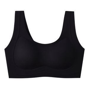 Plus Size Seamless Push Up Womens Bra Wireless Jelly Strip Lift Support Breathable Comfortable Thin Fixed Cup Underwear M-2XL