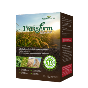 Transform Micro Soil  ผลิตภัณฑ์สารเสริมประสิทธิภาพจุลินทรีย์ สูตรเข้มข้น สำหรับการย่อยสลาย ประกอบไปด้วยจุลินทรีย์สายพันธุ์ดี มากกว่า 10 ชนิด
