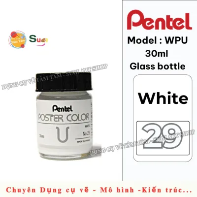 Màu Poster Pentel hủ lẻ 30ml màu Pentel Trang Trí Màu Màu Vẽ Poster Luyện Trang Trí Màu
