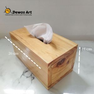 Tempat tisu kayu murah - Wadah tisu kotak unik