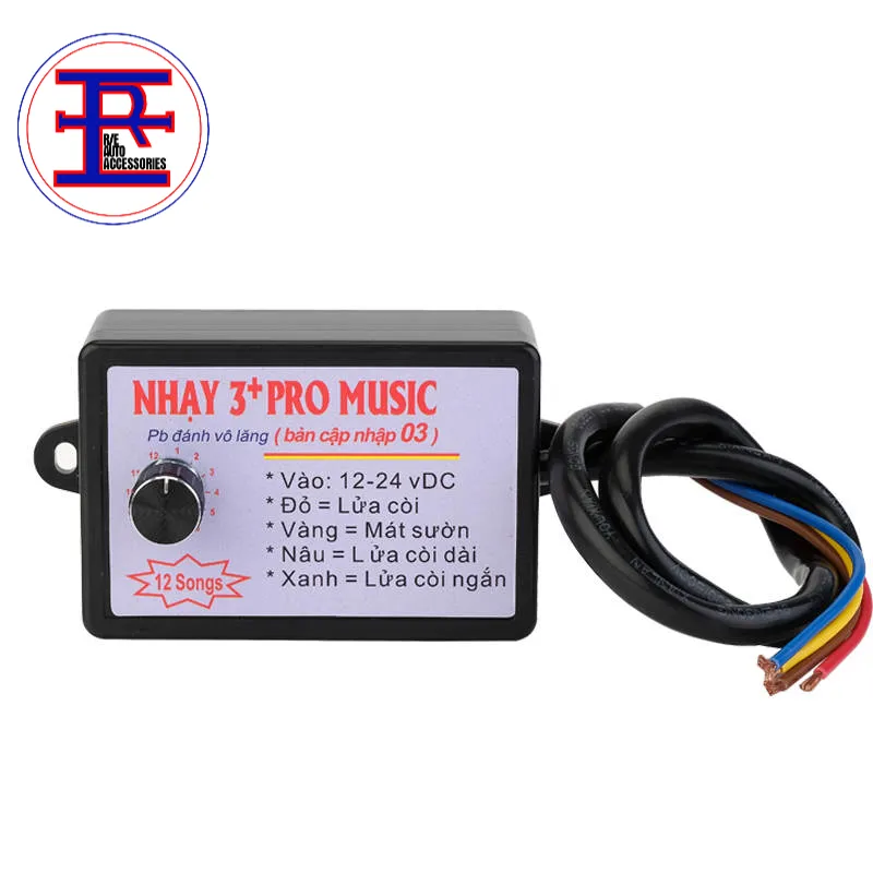 COD】1 Pc - Nhay 3+ Pro Music Rapid Horn Relay 12-24V (8& 12 Tones)