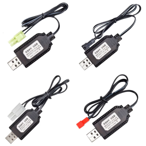 Bộ của 2 7.2V cáp USB với JST/sm2.0 2P kết nối cho NiMH pin trong xe hơi và xe tải