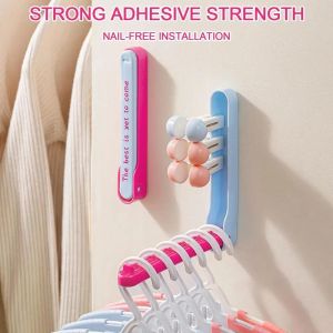 ZM10Q 2Pcs แบบพับได้ ราวตากผ้าพับได้ แบบยืดหดได้ แบบพกพา ที่แขวนผ้าแห้ง หลายฟังก์ชัน ไม่ต้องเจาะ ชั้นเก็บของติดผนัง ภายในอาคาร