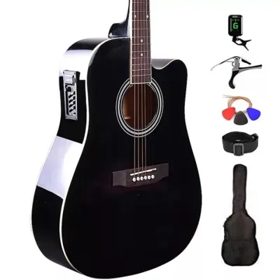 Electric Acoustic Guitar 6 String 41 inch Acoustic Electric Guitar With 4EQ PICKUP Acoustic-Electric Guitars