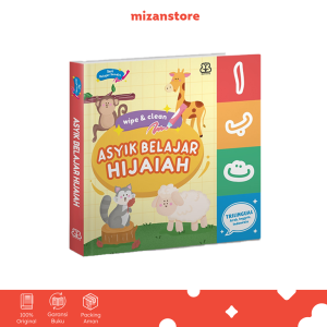 Bentang Kids - Buku Anak Asyik Belajar Hijaiah Boardbook - Mizan