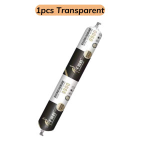 590ml Neutral Silicone Sealant Waterproof Weather Resistant Glass Adhesive Structural Building Glue for Doors Windows Construction