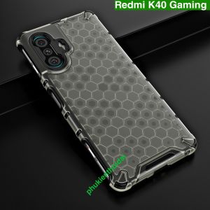 Ốp lưng Redmi K40 Gaming chống sốc vân tổ ONG cao cấp thời trang