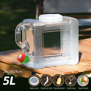 Tase Good price Outdoor bucket 5L / 10L / 15L portable multifunctional transparent food grade water storage