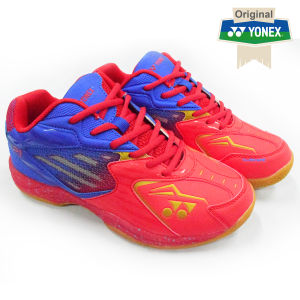 Sepatu badminton Yonex All England 21 haute Red / Blue Coral