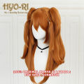 READY STOCK STYLED - RAMBUT PALSU FULL WIG ASUKA LANGLEY SOHRYU WIG ASUKA LANGLEY SORYU WIG COSPLAY ANIME NEON GENESIS EVANGELION WIG WANITA PANJANG LURUS CURLY ORANGE PONI DEPAN TWINTAIL DOUBLE PONYTAIL. 