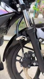 Universal CNC Motorcycle Brake Hose Clip Modified Oil Hose Brake Line Clamp Protector Aluminum COD