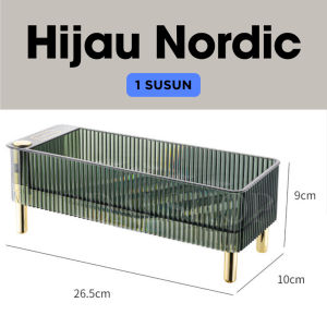 Rak Tatakan Tempat Kotak Penyimpanan Telur Susun Dapat Diputar Bahan PET