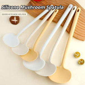 2-in-1 Silicone Mushroom Spatula Spoon Food-grade Silicone Household Wok Spoon Spatula Resistant Pan Pan High Temperature