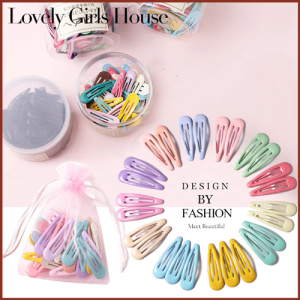 【♡Lovely girls house♡】A bag Candy color bb hair clip ins net red hairpin adult bangs color girl heart sweet word clip cute hair accessories