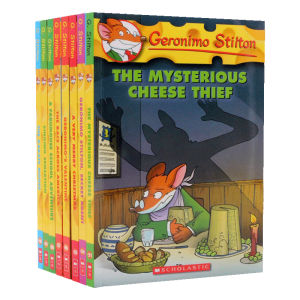 Geronimo Stilton: 10 Book Collection (Series #1-80) Paperback by Scholastic Original English books
