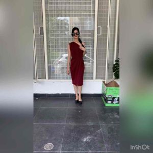 DRESS CASUAL PESTA / DRESS SLIMFIT KONDANGAN