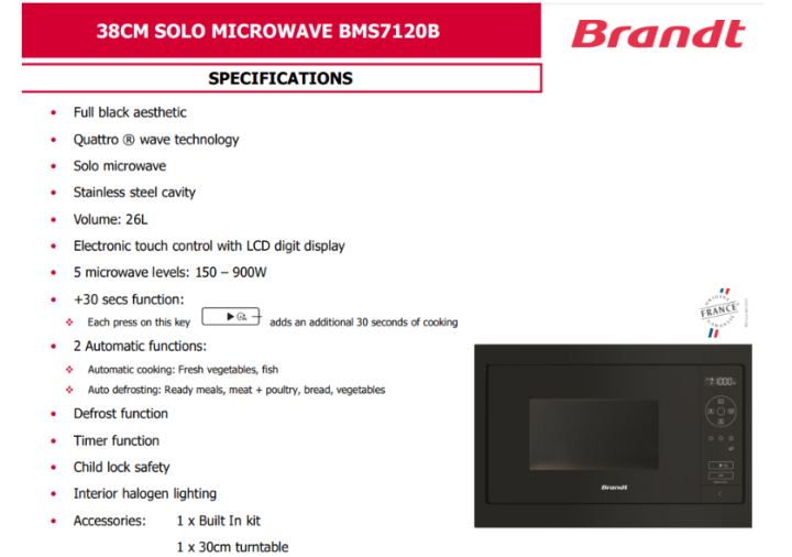 BRANDT%20BMS7120B%2026L%20BUILT%20IN%20MICROWAVE%20+%202%20YEARS%20WARRANTY%20-%20Image%202