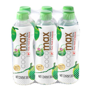 COCOMAX 100% Coconut Water 350ML x 6 Pack