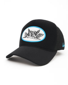 Eddostyn Topi Trucker Jaring Corduroy Outdor FAIRY BLACK