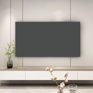 MIRELAE 55-65 Inch TV Hood Cover Solid Color Elastic TV Dust Cloth Household Dustproof LCD Dust Cover Sun Protection
