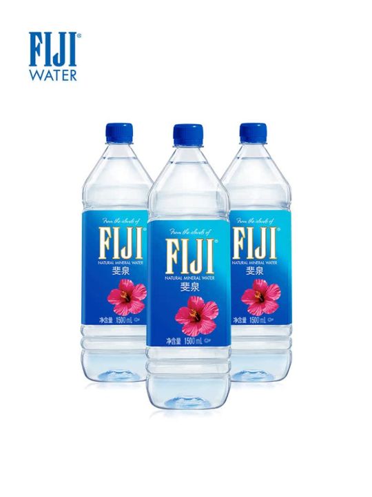 Fiji imported Fiji spring fiji water natural mineral water 1.5L*12 ...