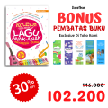 Buku Musik Koleksi Terlengkap Lagu Anak-anak Indonesia-Dunia Partitur Not Balok dan Angka Bisa Dimainkan Dengan Piano, Keyboard Maupun Gitar. 