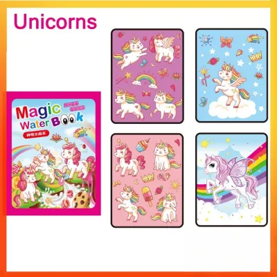 Magic Coloring Book For Kids Magic Pen Drawing Book Kids Painting Toys Magic Water Drawing Book Early Education