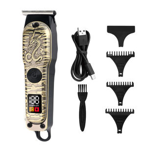 Hair Clipper Rechargeable Razor for Haircut Original Mens Professional Hairstyle Set Digital Display Electric Hair Clipper Razor Shaver for Men Hair Cut