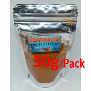 BBS Decapsulated Baby Brine Shrimp Eggs (Artemia) Fish Food for Betta Fish Feed Ready To Eat