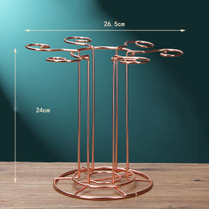 ที่แขวนแก้วไวน์ สไตล์ยุโรปย้อนยุค ช่วยให้การจัดเก็บสะดวก วัสดุเหล็กแข็งแรงและทนทาน