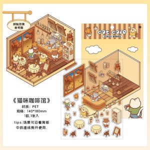 สติ๊กเกอร์ฉากสามมิติ DIY ช่วยให้ผ่อนคลายและฝึกสมอง พร้อมช่วยส่งเสริมการเรียนรู้และการเติบโตของเด็ก