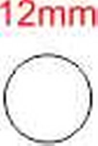 ตัวเลขอะคริลิค สีดำ/สีขาว/สีนำเงิน สูง8cm.ตัดด้วยเครื่องเลเซอร์