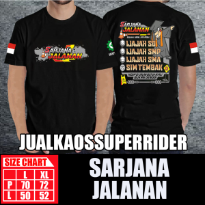 BAJU KAOS DISTRO SARJANA JALANAN