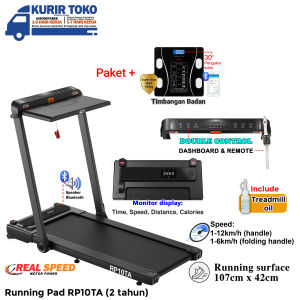 TWEN RP10TA Treadmill Listrik Treadmill Portable Treadmill Walking Pad Treadmill Running Pad Treadmill Multifungsi Treadmill Lipat Alat Olahraga